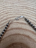 5mm Sterling Pearl Necklace - 16 inch