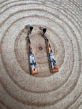 Jason Bobelu Multi-Stone & Sterling Silver Earrings