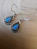 Theresa Smith Navajo Handmade Opal Earrings