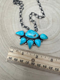 Bobby Johnson Turquoise & Sterling Silver Necklace