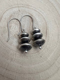 Bryannen Halwood Sterling Silver Navajo Pearl Earrings