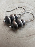Bryannen Halwood Sterling Silver Navajo Pearl Earrings