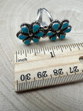 Gina Dosedo Turquoise & Sterling Silver Ring - Size 7.5 & 8.5