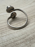 Janice Spencer Navajo Handmade Opal Adjustable Ring