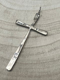 Lynette Bowannie Multi-Stone Inlay Cross Pendant
