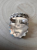 Merlinda Chavez Turquoise & Sterling Silver Ring - Size 9