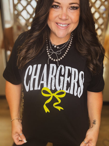 CHARGERS Bow Tee