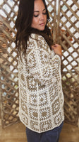 Heartland Crocheted Cardigan