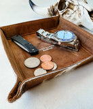 Cowhide Leather Trays