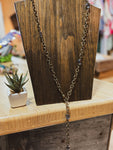 Crystal Lariat Necklaces