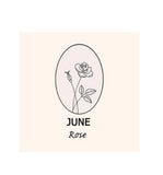 Birthday Month Flower Necklace