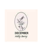 Birthday Month Flower Necklace