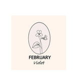 Birthday Month Flower Necklace
