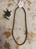 32in Thin Disc Navajo Pearl Necklace