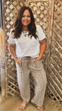 Brown Sugar Gingham Pants
