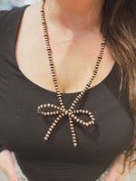 Long Navajo Bow Necklace
