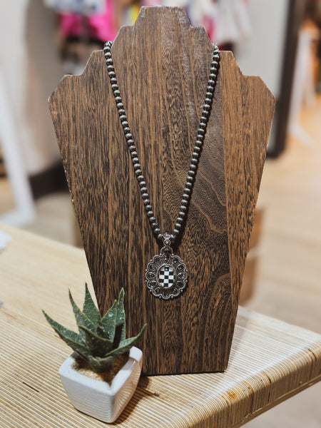 Checkered Navajo Jewelry