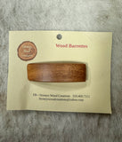 Wood Barettes