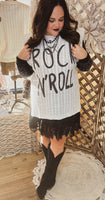 Rock N Roll Sleeveless Sweater
