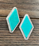 Turquoise Stud Earrings