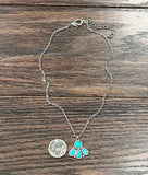 Fan Navajo Turquoise Necklace