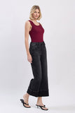 Smokeshow High Rise Cuffed Wide Denim