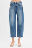 Perfect Fit Barrel Denim-CURVY