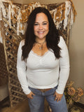 Delilah Lace Top-IVORY