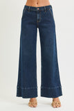 Backroad Blues Mid Rise Trouser Denim