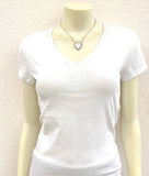 Triangle White Turquoise Necklace