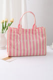 Striped Tote Bag