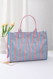 Striped Tote Bag