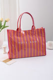 Striped Tote Bag