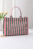 Striped Tote Bag