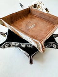 Cowhide Leather Trays