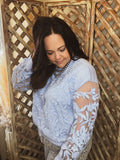Whispering Lace Sweatshirt