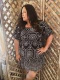Midnight Magnolia Dress