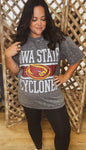 IOWA STATE Rhinestone Gameday Couture T Shirt