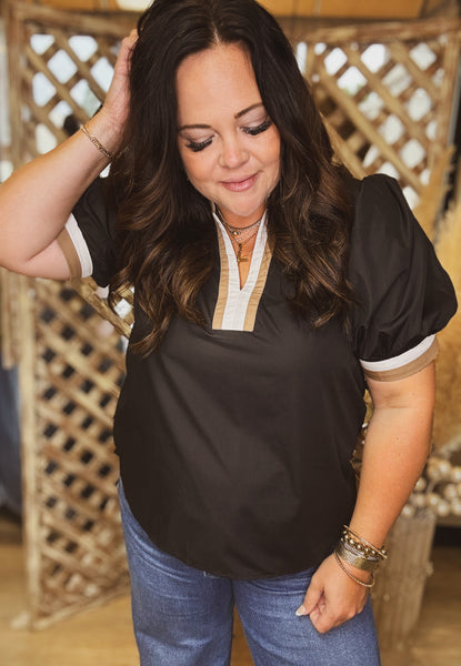 Hidin' In The Whiskey Top-CURVY