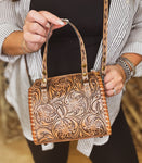 Mini Tooled Trunk Bag