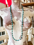 Cylinder Bead Navajo Pearl Necklace