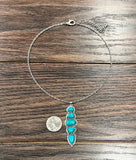 Cascading Navajo Turquoise Necklace