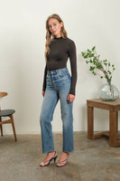 Girl Crush Mock Neck Seamless Bodysuit
