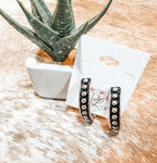 Small Bubble Hoop Earrings