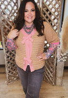Dusty Rose Cardigan
