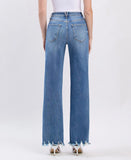 Chase You Down The Driveway Super High Rise TC Denim-CURVY