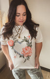 Rosy Heart Tee