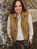 Cattle Country Cozy Vest-CURVY