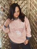 Western Embroidered Sweatshirt