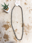 32in Thin Disc Navajo Pearl Necklace